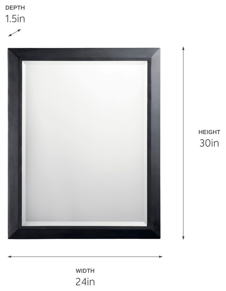 30" Black Mirror