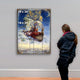 Ship of Dreams Wall and Table Top Wooden Decor, 36x24