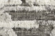 Ivory Contemporary Geometric Transitional High-Low Area Rug