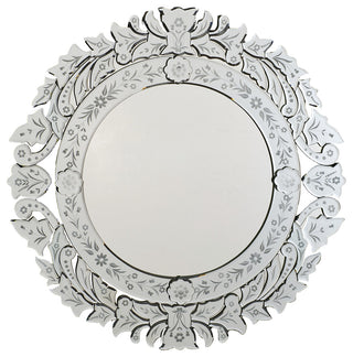 Afina Radiance Venetian Decoraive Mirrors, Large Round
