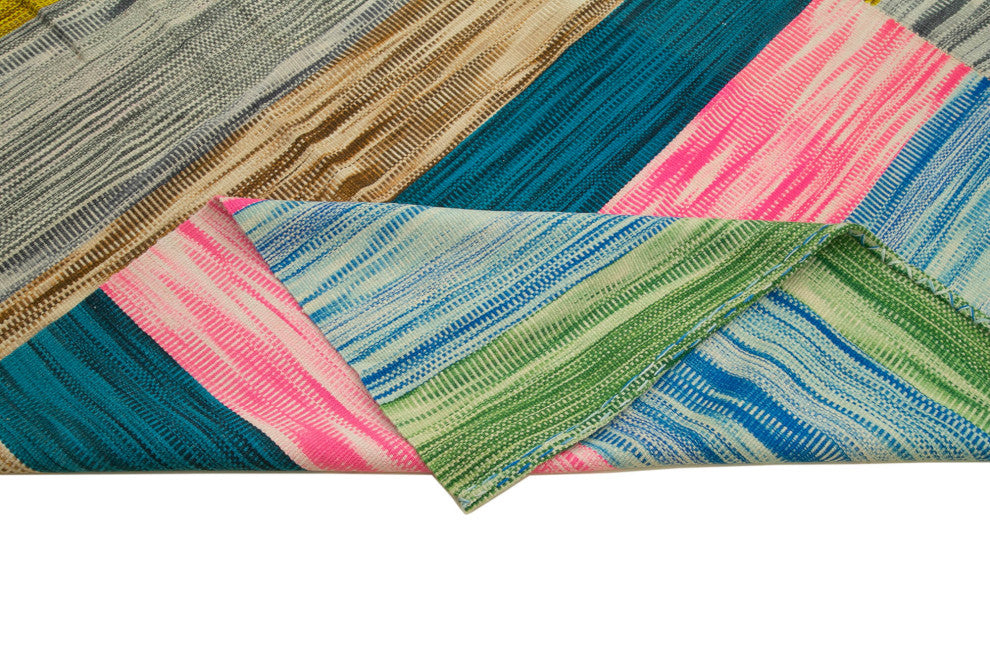 Rug N Carpet - Hand-knotted Oriental 9' 8'' x 12' 10'' Flatweave Wool Kilim Rug