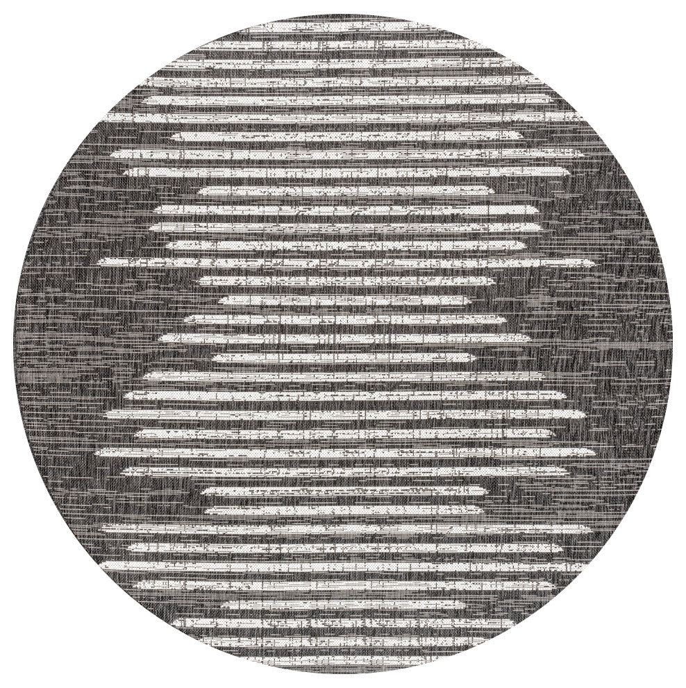 Zolak Berber Stripe Geometric Indoor/Outdoor Area Rug