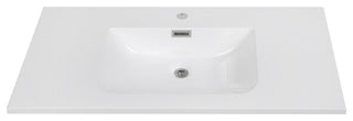 35" Solid Surface Resin Streamline K-1706-35 Vanity Top