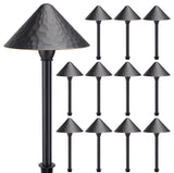 LEONLITE 12V 12-Pack LED 3W Landscape Lights, 3000K Warm White