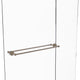 Waverly Place 30" Back to Back Shower Door Towel Bar, Antique Pewter