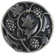 Grapevines Knob Antique Brass, Antique Pewter