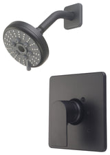 i4 Single Handle Shower Trim Set, Matte Black