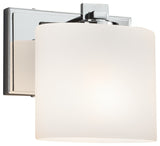 Fusion Era, Wall Sconce, Oval, Chrome, Opal, LED