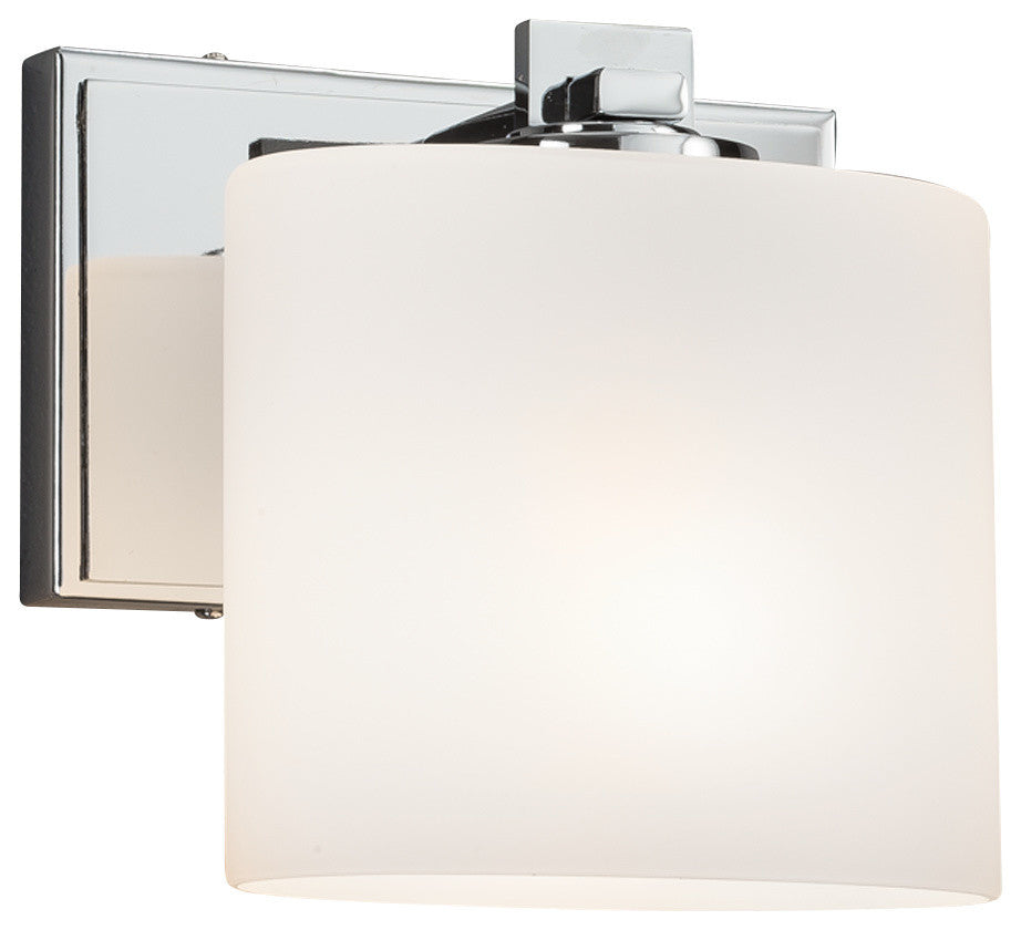 Fusion Era, Wall Sconce, Oval, Chrome, Opal, LED