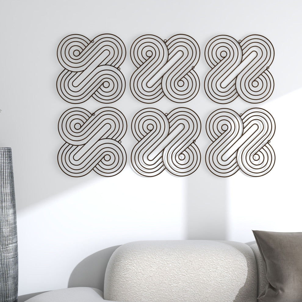 Anissa Bronze Metal Wall Decor