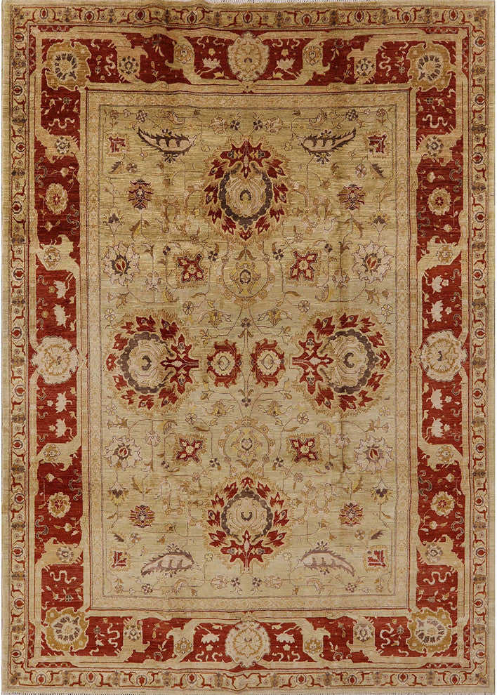 Ahgly Company Indoor Rectangle Mid-Century Modern Area Rugs, 8' x 10'