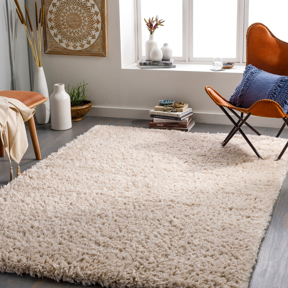 Angora ANG-2301 Modern Oatmeal 7'10"x10' Area Rug