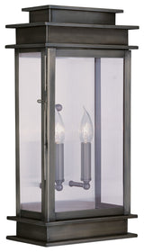 Princeton Outdoor Wall Lantern, Vintage Pewter