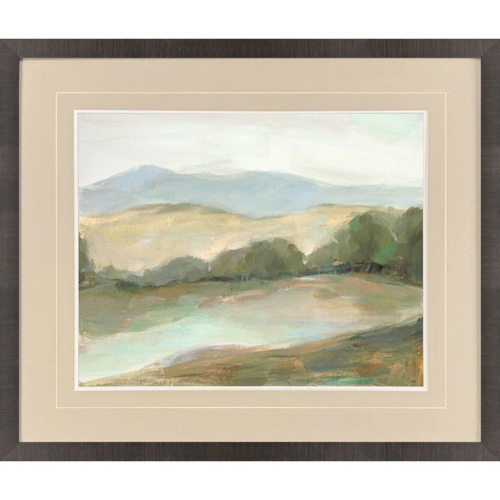 Plein Air Hills IV Framed Art