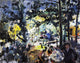 Lovis Corinth The Walchensee On the Terrace, 21"x28" Wall Decal