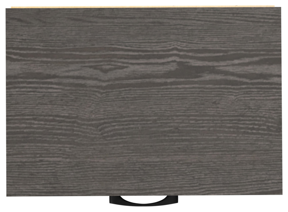 Carroll Stone Brown 2-Drawer Nightstand