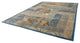 Rizzy Home Bellevue BV3203 Blue Abstract Area Rug, 2''3"x7''7" Runner
