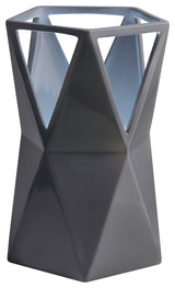 Totem, Ceramic Portable, Gloss Gray, LED