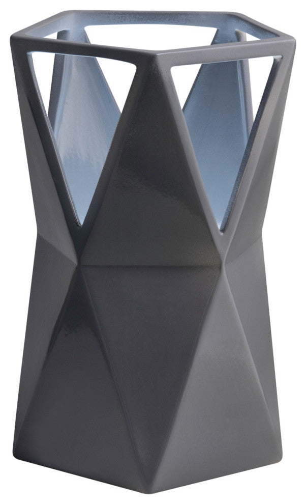 Totem, Ceramic Portable, Gloss Gray, LED