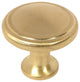 Cosmas 5982BB Brushed Brass Cabinet Knob, Set of 10