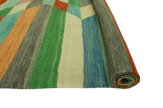 Winchester Kilim Burhan Blue/Ivory Rug, 5'6x7'9