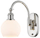 Innovations 518-1W-PN-G121-6 1 Light 6" Sconce, Polished Nickel