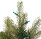 7.5' Mixed Spruce Artificial Christmas Tree, Pre-Lit Multi-Colored