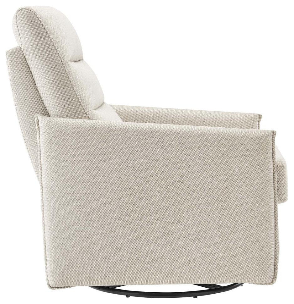 Etta Upholstered Fabric Lounge Chair