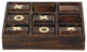 Dark Brown Mango Wood Traditional Game Set