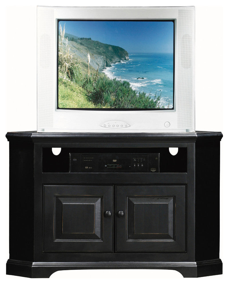 Eagle Furniture 41" Savannah Corner Entertainment Console, Tempting Turquoise