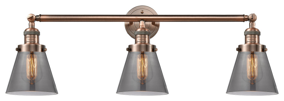 Innovations Lighting 205-Ac-S-G63-Led 3 Light Dimmable Led Bathroom Fixture