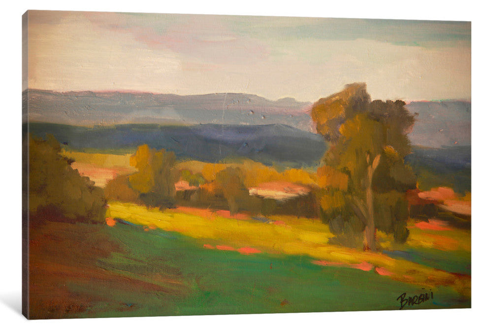 "Hillside Hideaway" by Eddie Barbini, Canvas Print, 26"x18"