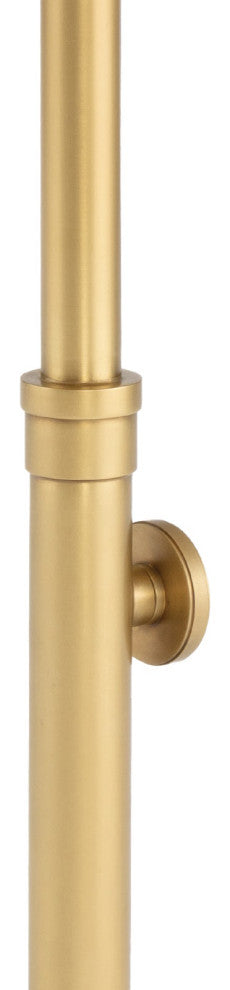 Myles Accent Table Large, Natural Brass
