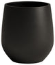 DTY Signature Mount Wilson 1-piece Fiberstone Tapered Planter, Black, Small