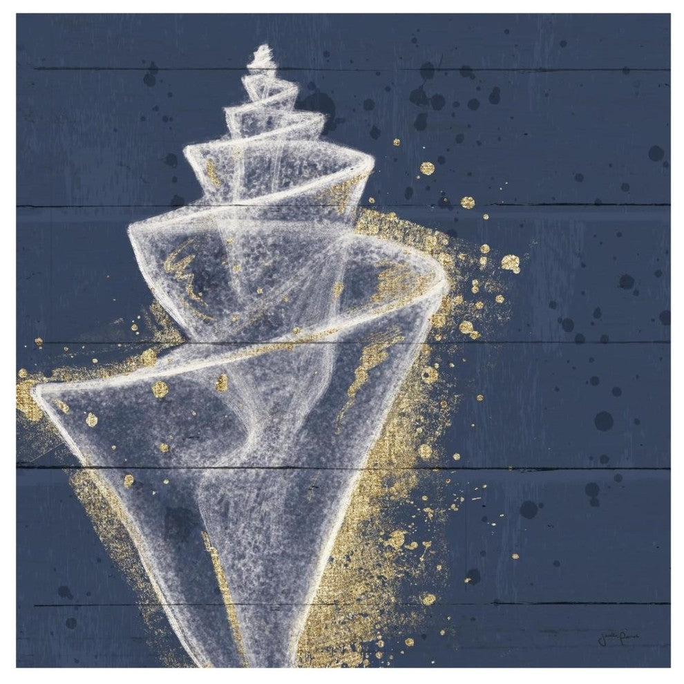 "Calm Seas VIII no Words" Digital Paper Print by Janelle Penner, 32"x32"