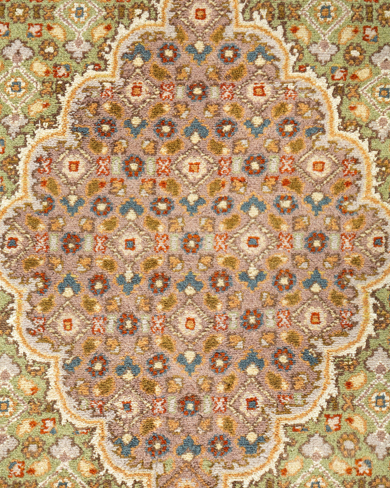 Mogul, One-of-a-Kind Hand-Knotted Area Rug Ivory, 10' 0 x 14' 2