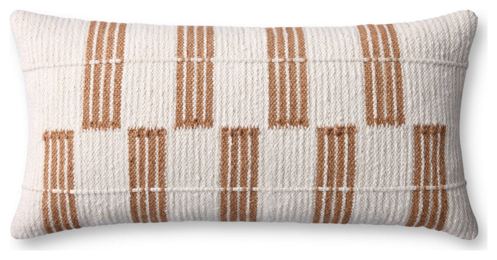Loloi PLL0137 Pillow 12"x27", Pillow Cover Only