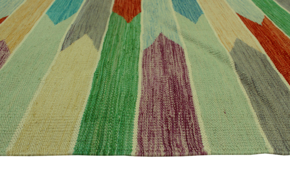 Winchester Kilim Ethelred Lt. Green Rug