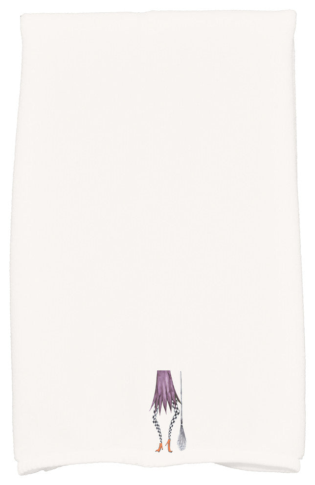 Esmerelda 18"x30" Cream Halloween Hand Towel
