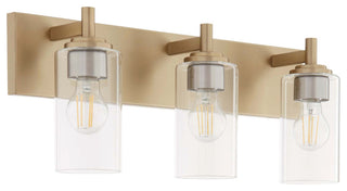 Quorum International 5200-3 Fallstaff 3 Light 23"W Vanity Light - Satin Nickel