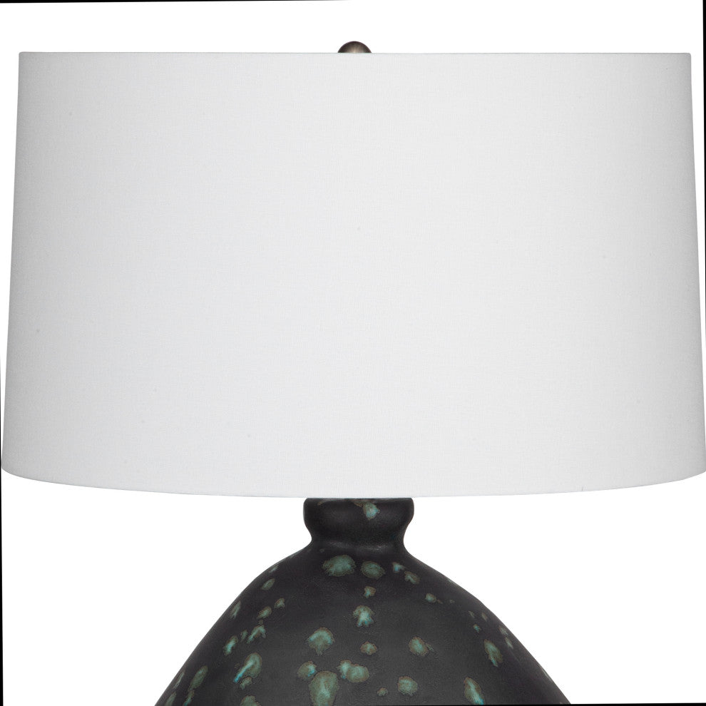 Uttermost Killarney Distressed Green Table Lamp