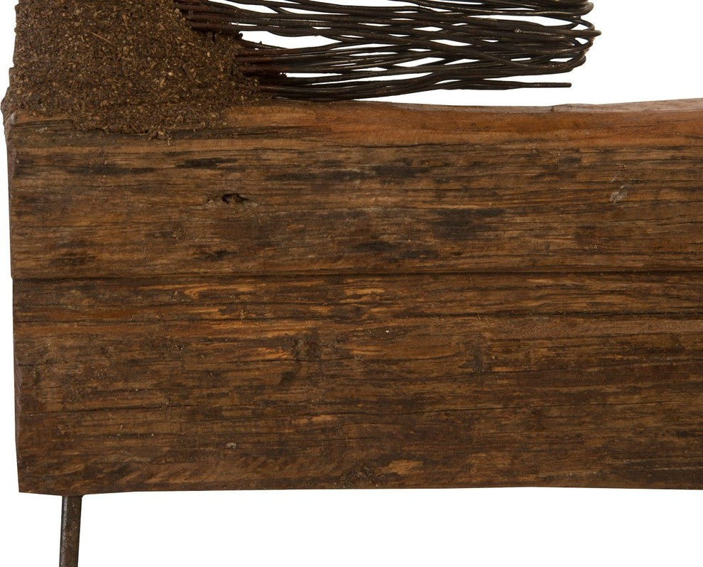 Wire Horse Sculpture, Small Body