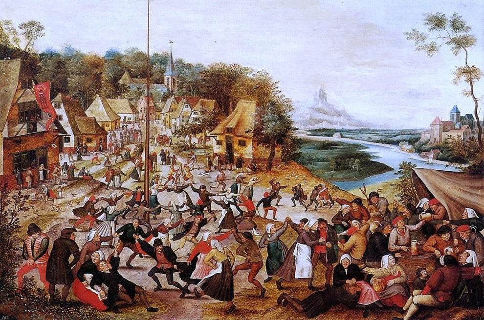 The Younger Pieter Bruegel The Dance around the May Pole Wall Decal