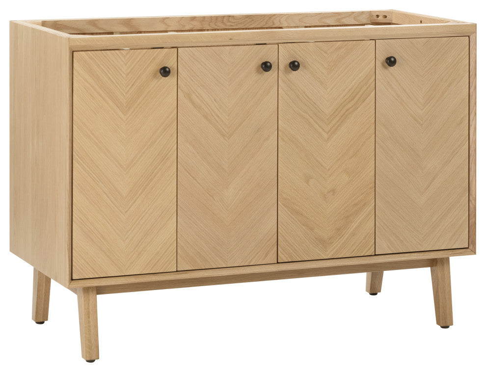 Adelle Vantiy Only Collection, Natural Oak, 48