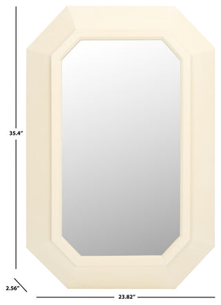 Safavieh Zaira 23.82" Mirror, White