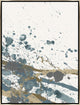 24x32 Winding Road IV, Framed Artwork, Silver
