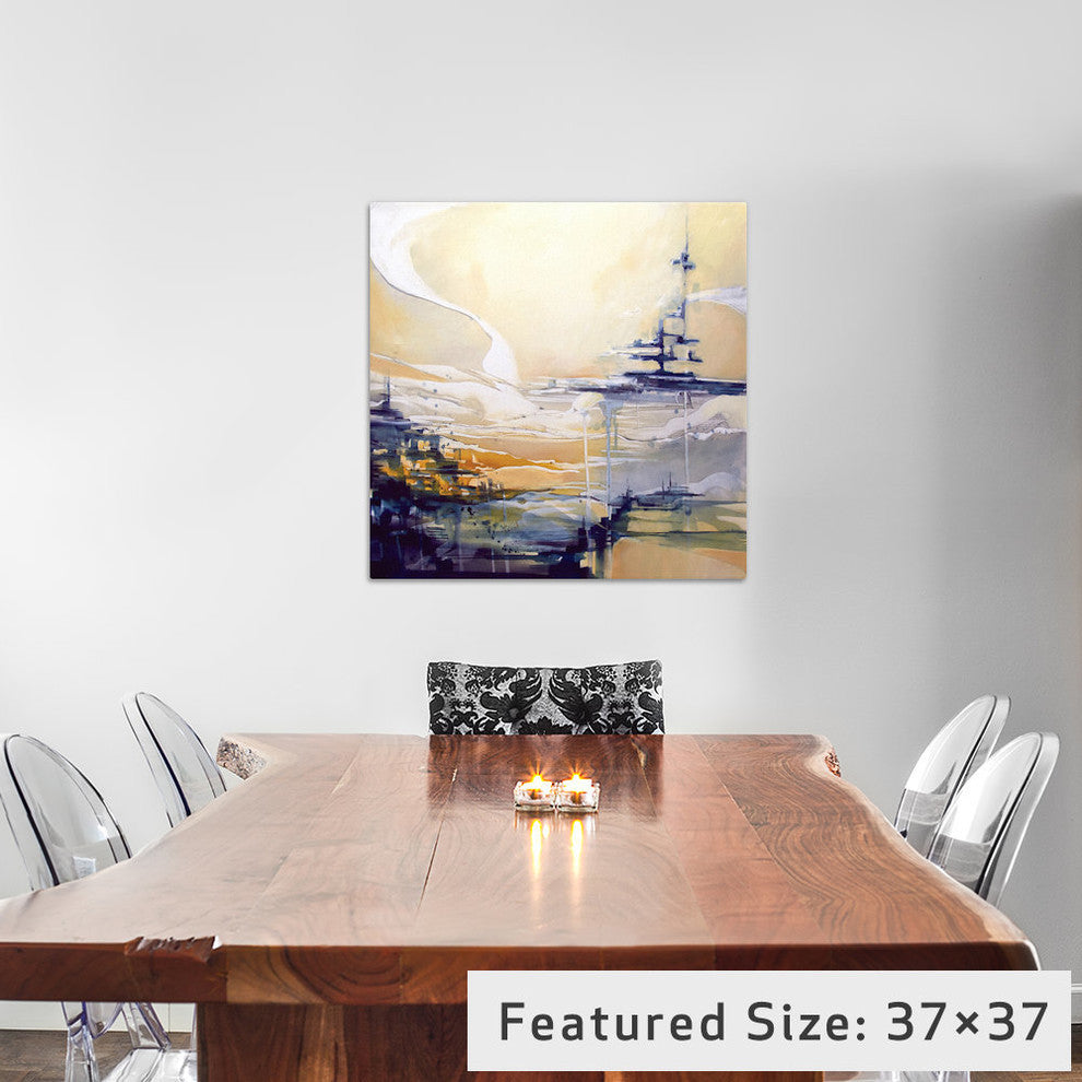 "Sail Ship" by J.A Art, 26x26x1.5