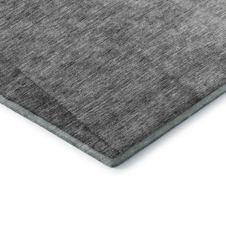 Premium Machine Washable Mayfield AMF625 Gray 8' x 8' Round Rug