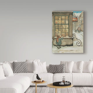 Anton Pieck 'Child At The Bakery' Canvas Art