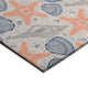Indoor/Outdoor Seabreeze SZ4 Flax Machine Washable 10' x 14' Rug